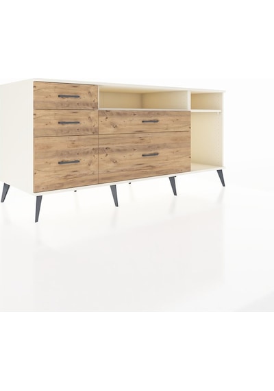 Kronos Konsol 2 Raflı 5 Çekmeceli 176x59x83 Aytaşı-aytaşı/çam Aytaşı/çam Kronos Konsol 2 Raflı 5 Çekmeceli 176x59x83 Aytaşı-aytaşı/çam Aytaşı/çam