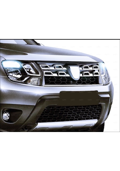 Dacıa Duster Krom Ön Panjur Çıta 2012-2018