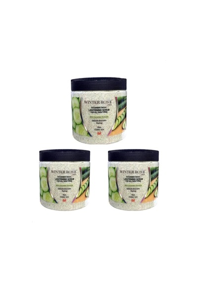 Winter Rose Tüm Ciltler İçin Salatalık Ekstraklı Peelingi 3 x 1500 G