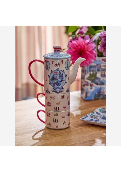 Mavi Stoneware Çay Fincan Seti 400 Ml