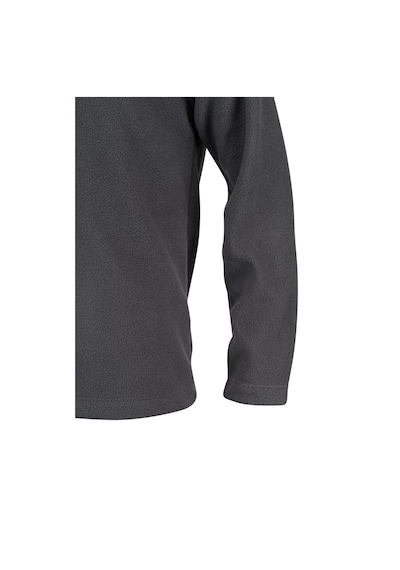 2as Clara Çocuk Yarım Fermuarlı İnce Polar Sweatshirt Antrasit
