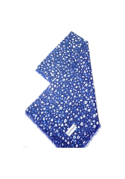 Eripek Saçaklı Pamuk Tülbent - 05504 - 95 X 95 / Lacivert - 09 Lacivert - 09