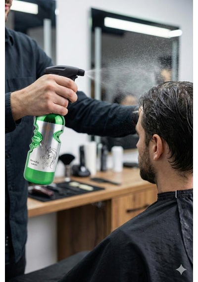Point Lüks Fısfıslı Kuaför Berber Suluk 500 Ml Yeşil 089