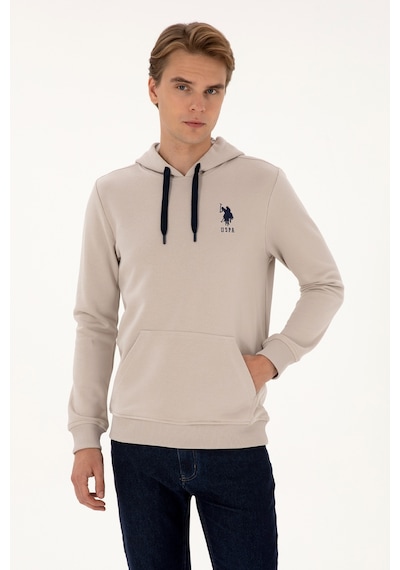 U.s. Polo Assn. Erkek Taş Sweatshirt 50307703-vr049 Tas