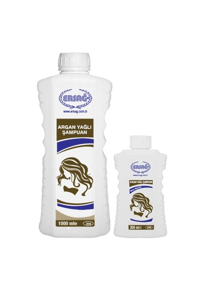 Ersağ Argan Yağlı Şampuan 1 L + Boş Aparat