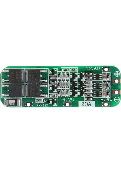 3s 12.6v 20a Lipo Hücre Bms Otomatik Kurtarma Lityum Pil Koruma Kartı
