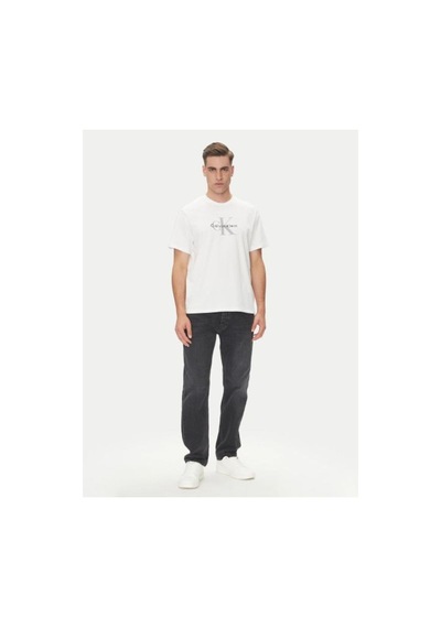 Calvin Klein Ss Hero Monologo Tee 20s-8555 Brilliant White