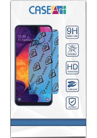 Samsung Galaxy A50 ile Uyumlu Nano Ekran Koruyucu Kırılmaz Esnek Cam