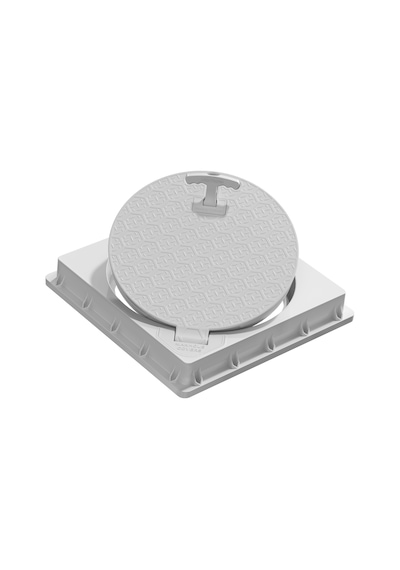 40x40 Menteşeli Rögar Kapağı / Çerçeve + Düz Kapak 40x40 Menteşeli Rögar Kapağı / Çerçeve + Düz Kapak
