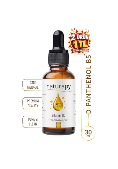 D-panthenol B5 Yağı D-panthenol B5 Oil Çözeltili Yağ 30 Ml Damlalıklı Cam Şişe