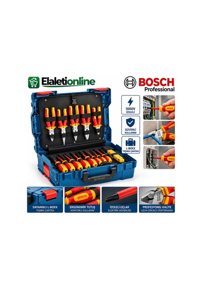 Profesyonel Elektrikçi Vde El Aleti Seti 37 Parça+l-boxx 102 - 930903898
