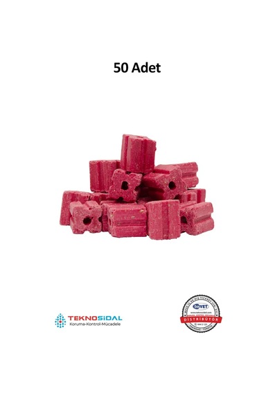 Zagor Mumblok 50 Adet 1000 Gr Fare Yemi Sıçan Yemi / Zehiri / Ilacı