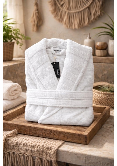 Özdilek Opulent Touch Bornoz Xl Beden Beyaz