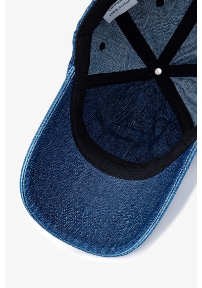 Valmenti Unisex Tekstil Beyzbol Şapka 1139 Ec4001 Spk Y25 Blue Denım Lacivert