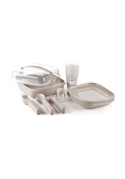 Tıtız Lovely Pıknık Setı 6 Lı Set Çok Renkli