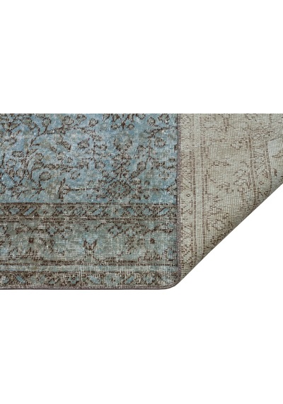 Gerçek El Dokuma Eskitme Vintage Halı 161 X 263 Cm 8806