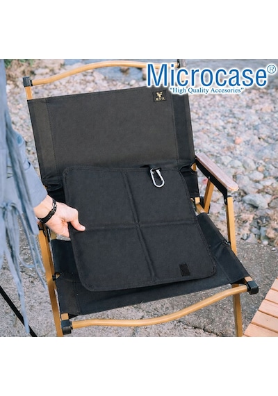 Microcase Piknik Kamp Balıkçılık Outdoor İçin Katlanır Ve Taşınabilir Minder 34x36 Cm Al5563 Gri