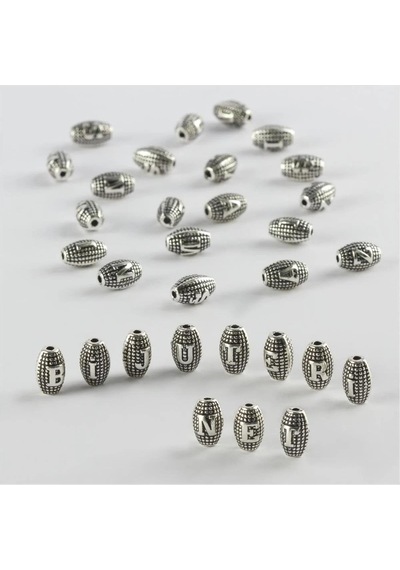 Techmrt 8 Mm Arpa Kesim Metal Harf Metal Tesbih Harfi -a