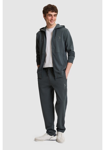 U.S. Polo Assn. Erkek Gri Regular Fit Eşofman Altı 50329430-vr076 Sıs