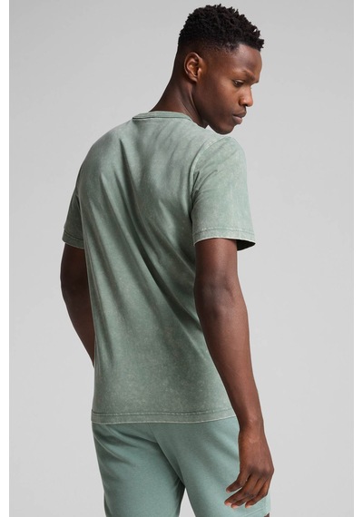 Puma Class Washed Tee Yeşil Erkek Kısa Kol T-shirt Yeşil