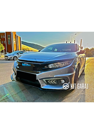 Honda Civic Makyajsız 2016-2018 Fc5 Ön Ek Plastik Boyasız