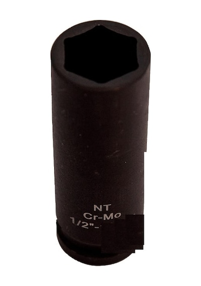 Nt 1/2 Havalı Lokma Siyah Uzun 20 Mm Ntzl1220u Siyah
