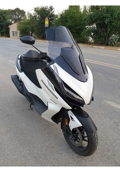 Motocam Zontes 350 E Ön Cam 2022-2023 Model 70cm Füme Renkli 4mm