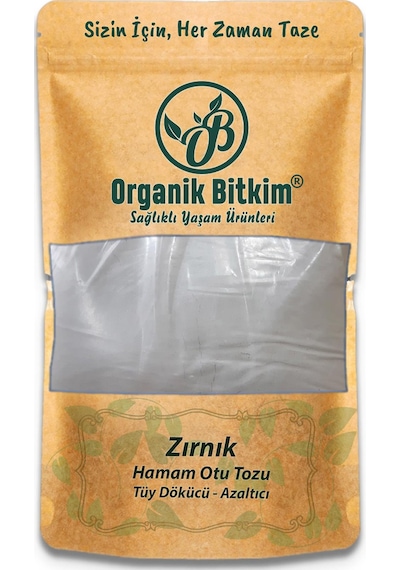 Organik Bitkim Zırnık (Hamam Otu) Tüy Dökücü - Azaltıcı 2 KG