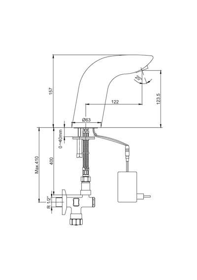 Eca Fotoselli Elektrikli Lavabo Bataryası - 102108626t2 Diğer