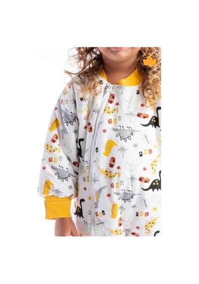 Babyhola 2-9 Yaş Kalın Elyaf Dolgulu 2.5 Tog Premium Kalite Çocuk Uyku Tulumu 23504 Sarı