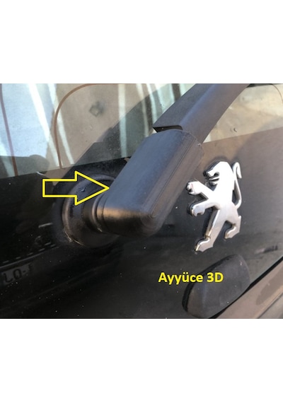 Ayyüce 3d Peugeot 107 Citroen C1 Arka Silecek Menteşe Ve Kapağı