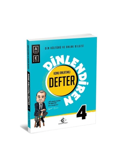 Ekertest Yayınları 4. Sınıf Din Kültürü Dinlendiren Defter İzzet Eker 2024