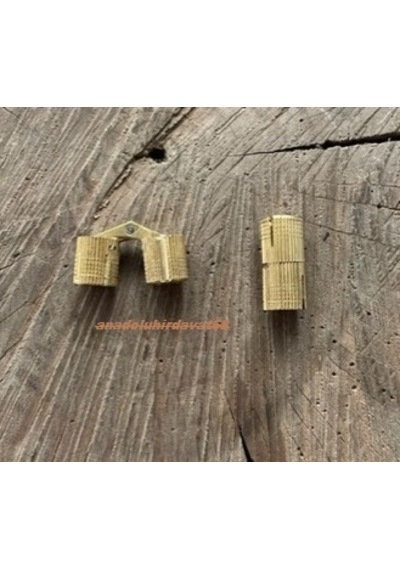 Dmr Pirinç Gizli Akordiyon Menteşe Katlanır Kutu Menteşesi 10mm 2adet