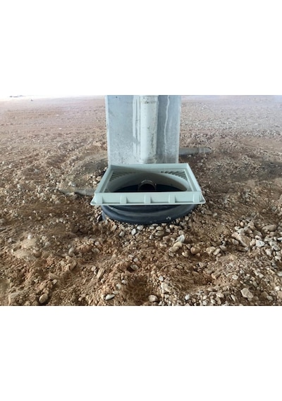 500Mm Koruge Boru Uyumlu Çerçeve + Düz Kapak