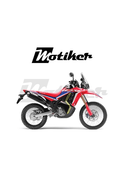 Honda Crf 250 Rally Sağ Şase Tasarımı Sticker Etiket Mode
