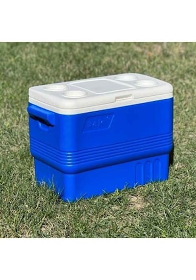 38 Lt Buzluk Termos 1031 Cooler Box -9 Mavi