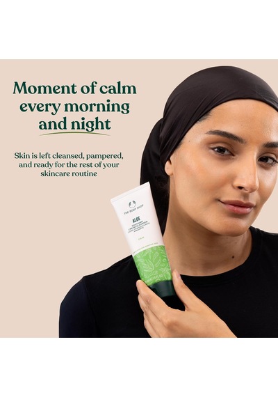 Aloe Vera Krem Temizleyici, Hassas Ciltler İçin, Vegan, 125ml Diğer