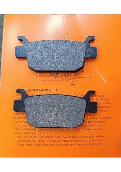 Honda Forza 250 Nss250 -300 Arka Disk Fren Balatası Kaliteli - Arasmoto