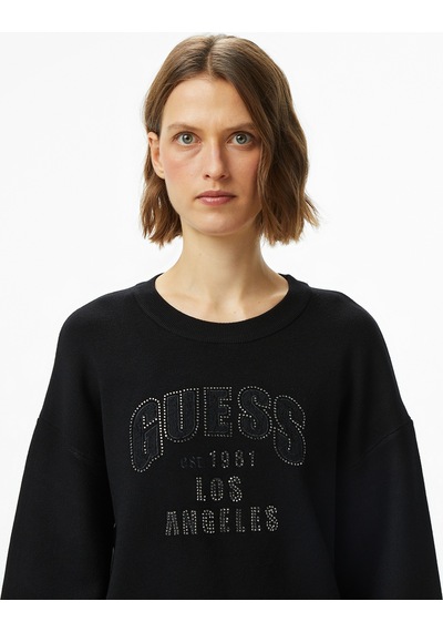 Guess Leighton Kadın Siyah Trikow5yr26z26ı2