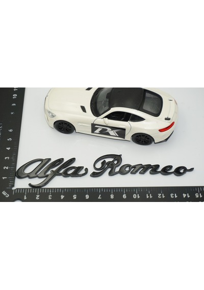 Dk Tuning Alfa Romeo Siyah Abs Bagaj 3m 3d Yazı Amblem