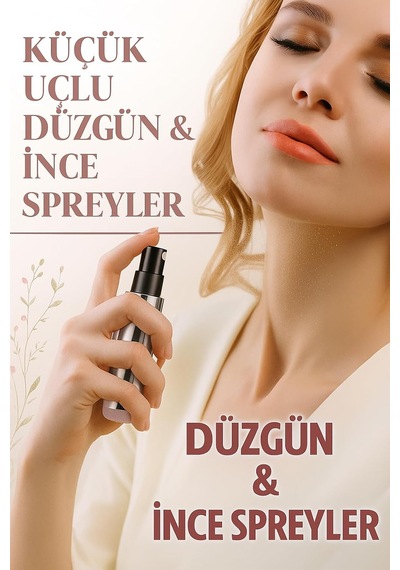 Parfüm Şişesinden Çanta Içi Mini Doldurulabilir Seyahat Cep Yedek Parfüm Şişesi 5 Ml, Makyaj Organizer, 1 Adet Yeşil