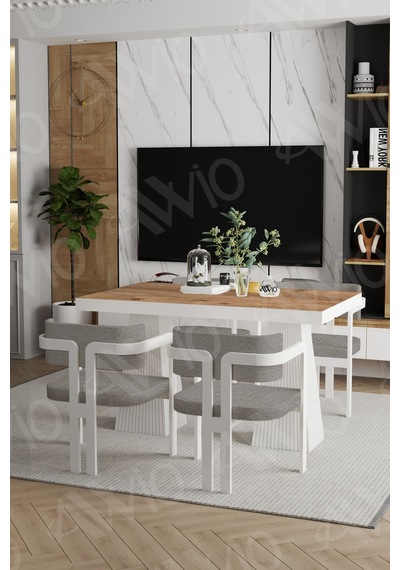 Avvio Lucas Lake Mdf Ayak Tokyo Demonte Sandalye 80x120 Yemek Masası Mutfak Masası 4 Kişilik Akça Avvio Lucas Lake Mdf Ayak Tokyo Demonte Sandalye 80x120 Yemek Masası Mutfak Masası 4 Kişilik Akça
