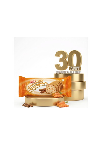 Afia Havuç Tarçınlı Kek 30x40 Gr