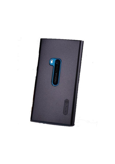 Nillkin Lumia 920 İle Uyumlu Parlak Sert Kauçuk Kılıf Siyah