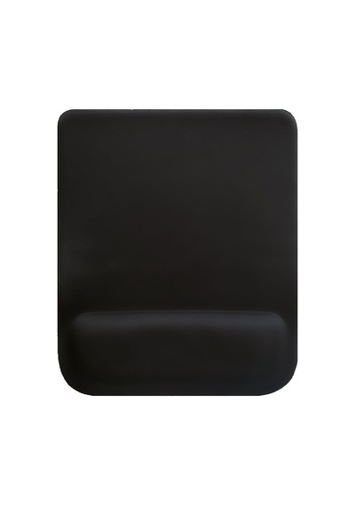 Mp02 - Dörtgen Bilek Destekli Mouse Pad Konfor, Kaymaz Taban, Ergonomik, Yumuşak, Ev,ofis Siyah
