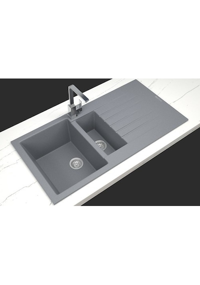 Real Stone Granit Eviye Real Stone P005 Gri