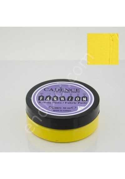 Fp-02 Limon - Cadence Opak Fashion Kumaş Rölyef Pasta - Fabric Pa