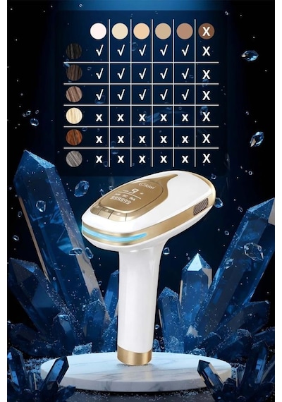 Kiwi Kep-6837 Ipl Lazer Epilasyon Aleti Safir Buz Başlık