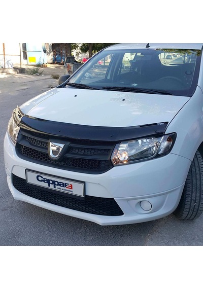 Cappafe Dacia Sandero Ön Kaput Koruyucu Rüzgarlık 4Mm 2012-2020