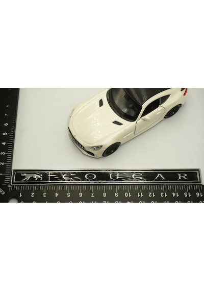 Jaguar Cougar Krom Metal Bagaj Logo Amblem Arma